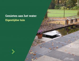 Genieten aan het water