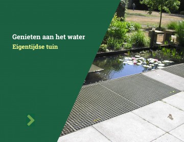 Genieten aan het water